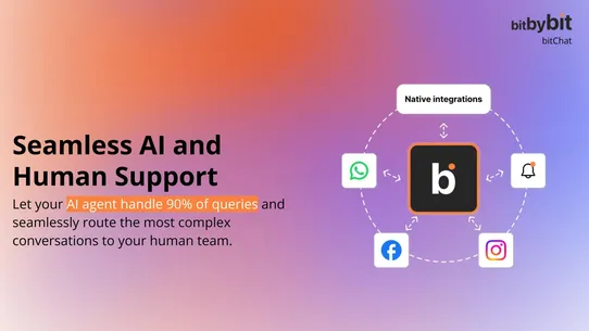 bitChat: WhatsApp AI Chatbot screenshot