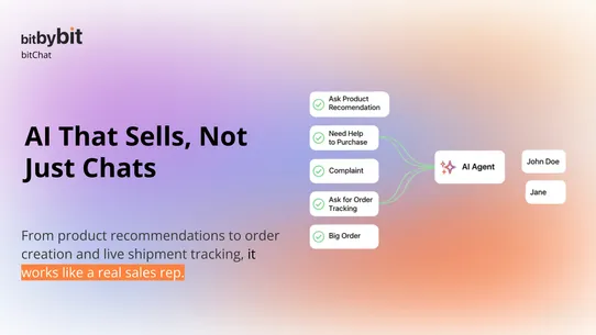 bitChat: WhatsApp AI Chatbot screenshot