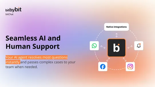 bitChat: WhatsApp AI Chatbot screenshot