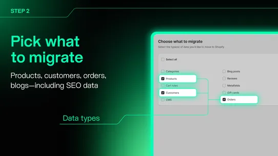MP ‑ Store Migration &amp; Import screenshot