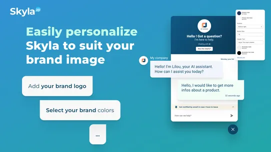 Skyla ChatGPT Customer Service screenshot