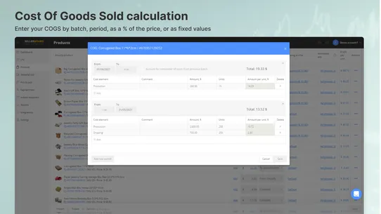 Sellerboard Profit Analytics screenshot