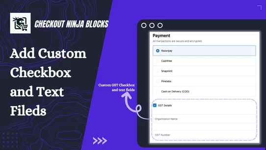 Checkout Ninja blocks screenshot
