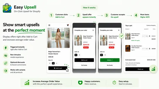 Easy Upsell screenshot