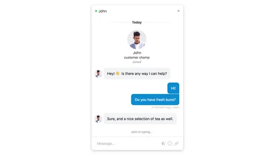 Chatra — Live Chat &amp; Chatbot screenshot