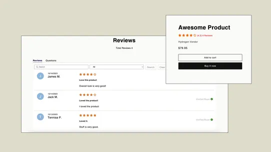 Reviews Junction screenshot