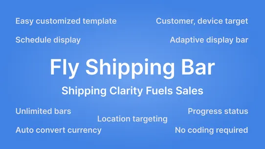 Fly: Free Shipping Bar screenshot