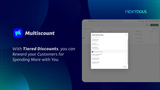 Multiscount: Tiered Discounts screenshot