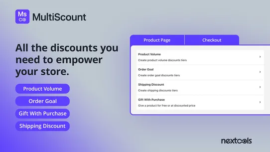 Multiscount: Tiered Discounts screenshot