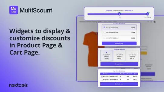 Multiscount: Tiered Discounts screenshot