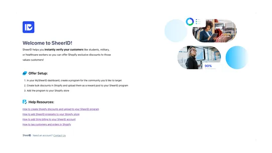 SheerID Community Verification screenshot
