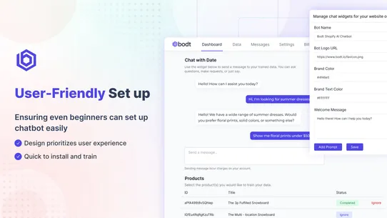 Bodt ‑ Live Chat &amp; AI SalesGPT screenshot