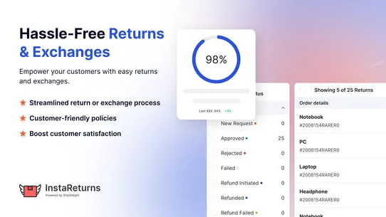 InstaReturns by ShipDelight screenshot