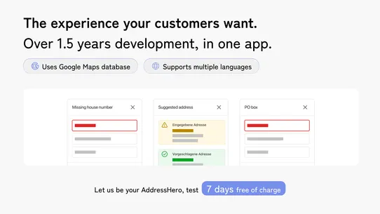 AddressHero screenshot