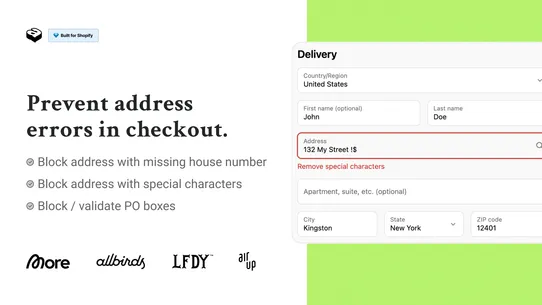 Address Validator AddressHero screenshot