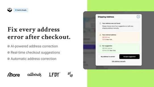 Address Validator AddressHero screenshot