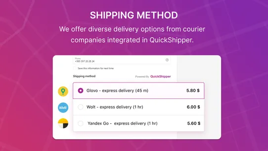 Quickshipper ‑ Local Delivery screenshot