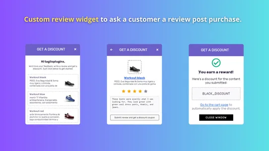 Taglio Review &amp; Rewards screenshot
