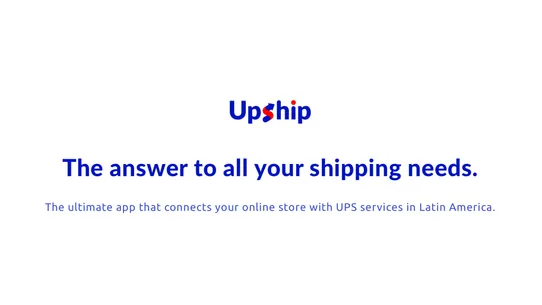 Upship screenshot