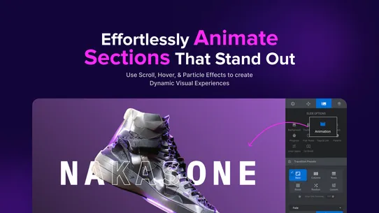 Slider Revolution &amp; Sections screenshot
