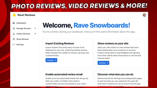 Rave! Reviews &amp; Ali Importer screenshot