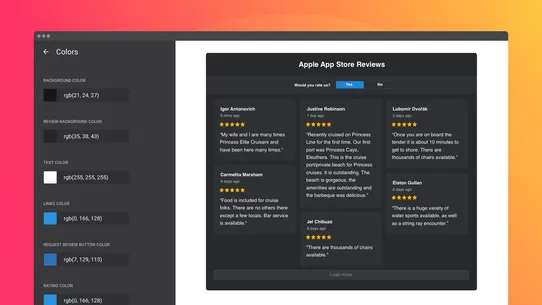 Apple App Store Reviews screenshot