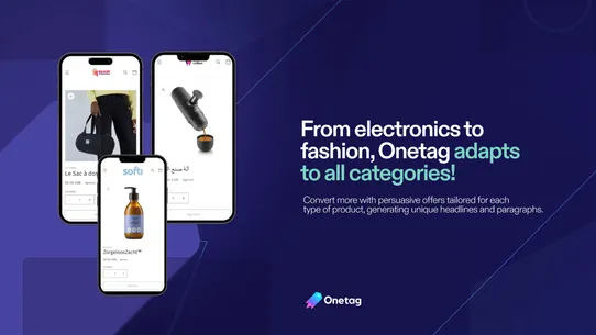 Onetag: AI Product Description screenshot