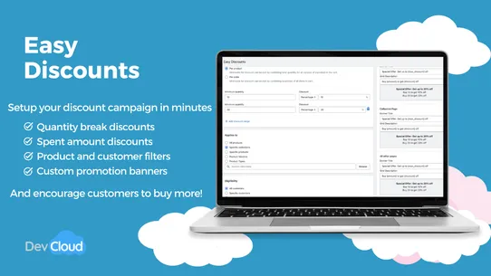 Easy Discounts by DevCloud screenshot