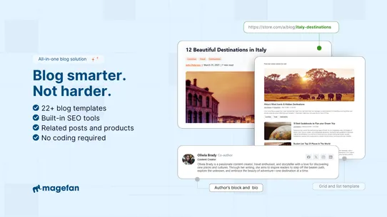 SEO Blog Writer ‑ Blog Editor screenshot