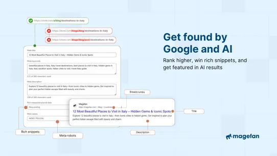 SEO Blog Writer ‑ Blog Editor screenshot