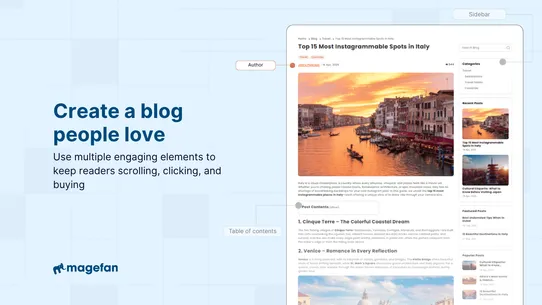 SEO Blog Writer ‑ AI Blog screenshot