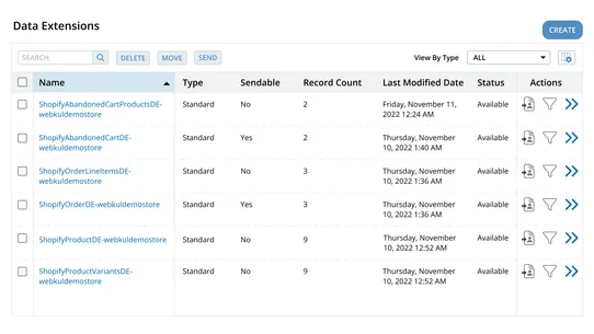 Webkul: Sync Marketing Cloud screenshot