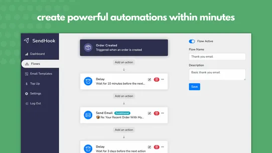 SendHook ‑ Email Automation screenshot