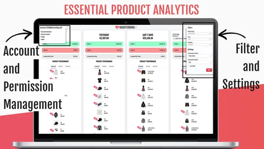 Essential Product Analytics screenshot