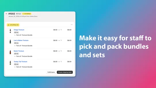 Product Bundles by BSF screenshot