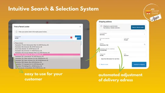 DHL Packstation screenshot