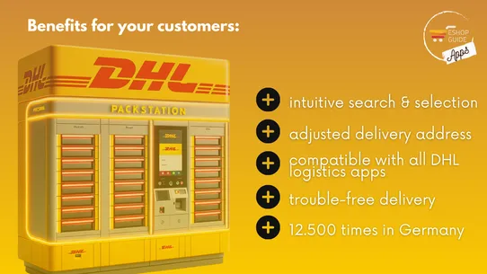 DHL Packstation screenshot