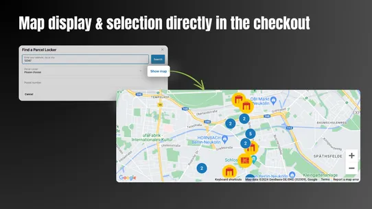 DHL Packstation screenshot