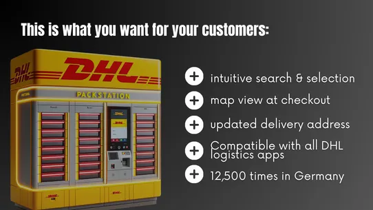 DHL Packstation screenshot