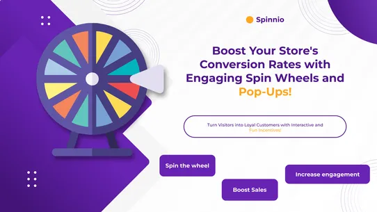 Spinnio Spin Wheel Email PopUp screenshot