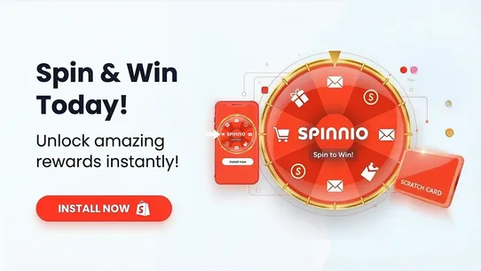 Spinnio Spin Wheel Email PopUp screenshot