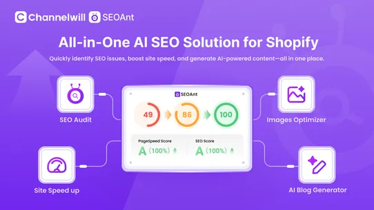 SEOAnt：AI SEO &amp;Image Optimizer screenshot