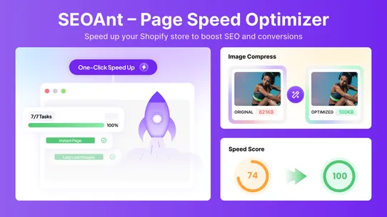 SEOAnt ‑ Page Speed Optimizer screenshot