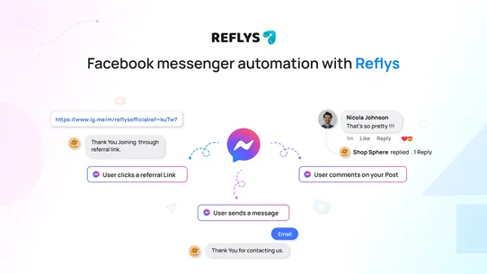 Chat Marketing with Reflys screenshot