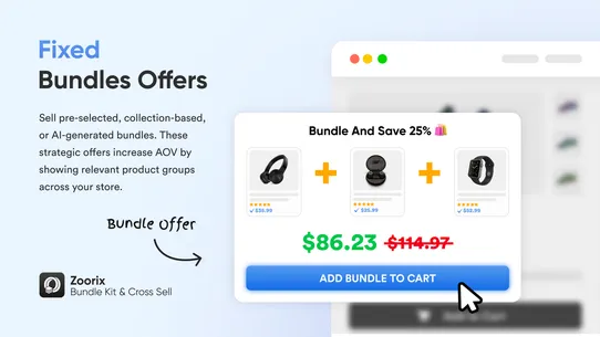 Zoorix Bundle Kit &amp; Cross Sell screenshot