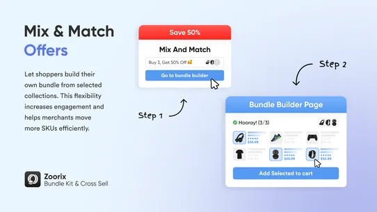 Zoorix Bundle Kit &amp; Cross Sell screenshot