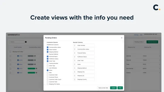 CommerceFlow: Order Management screenshot