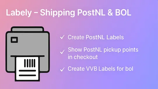 Labely ‑ Shipping PostNL &amp; BOL screenshot