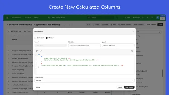 Mipler — Advanced Reports screenshot
