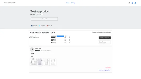 Stensiled Product Review screenshot